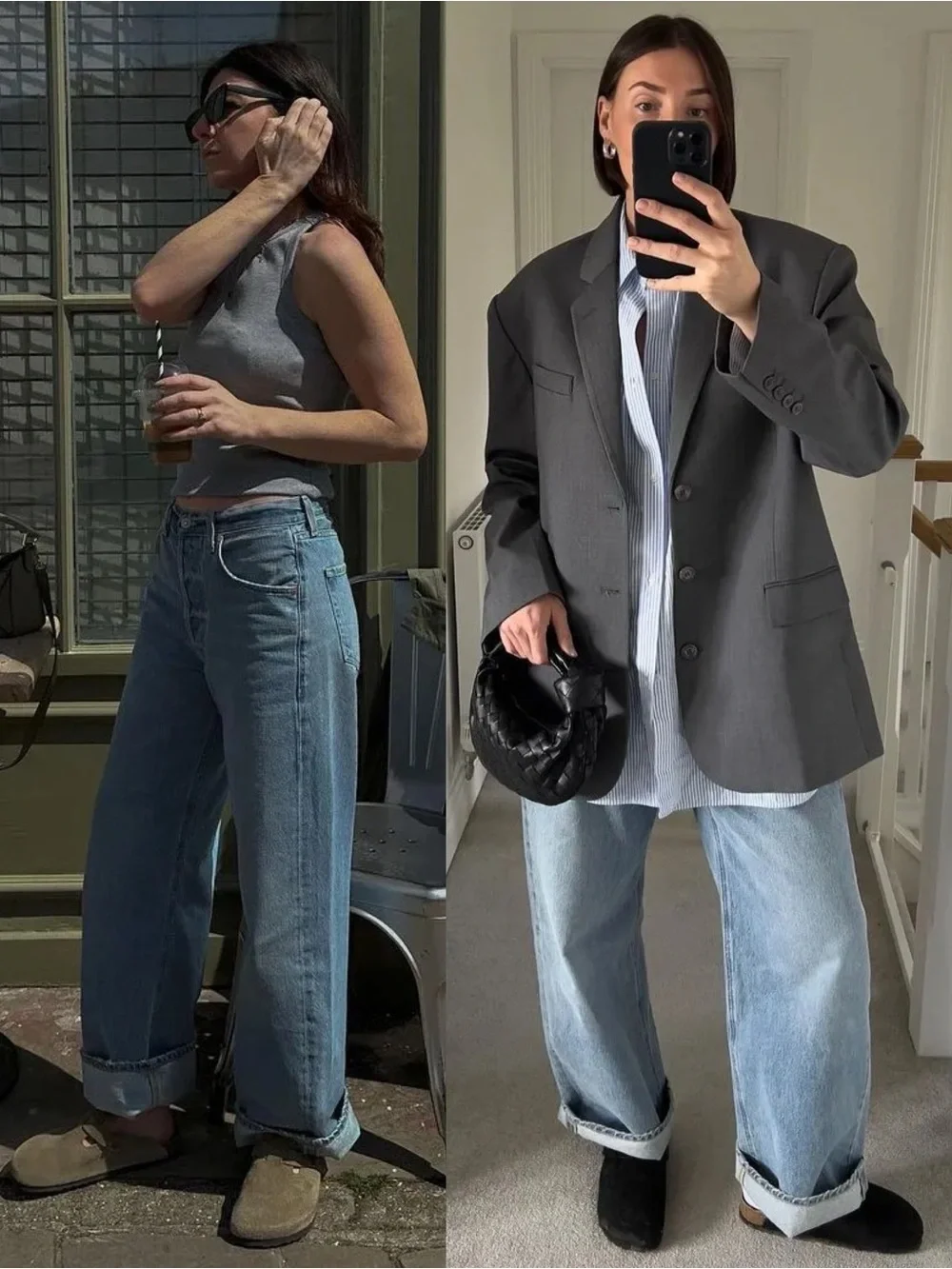 Citizens of Humanity Ayla Baggy Jeans in Skylights size 27 - Picture 3 of 15